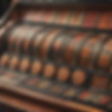 Close-up of a winning penny slots payout screen