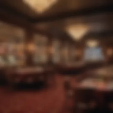 Dining Options at Lady Luck Diverse dining options available at Lady Luck Casino with an elegant setting.