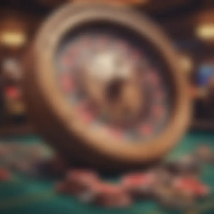 Player engaging with free spin options at an online casino