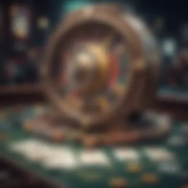 A visual representation of bankroll management techniques