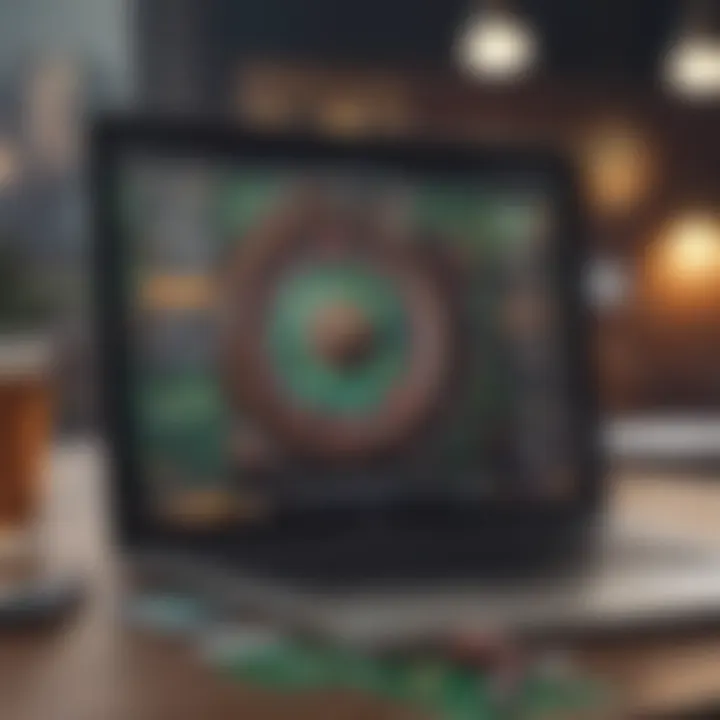 A user-friendly interface for an online betting platform