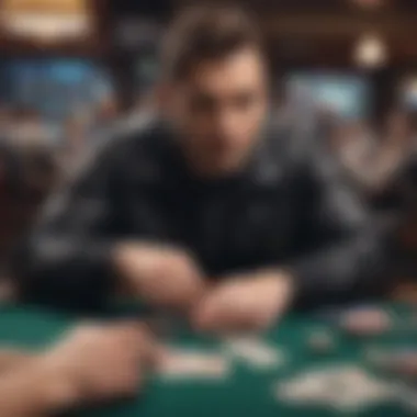 Mind over Matter: Strategy in Poker Play A strategic poker player analyzing their cards