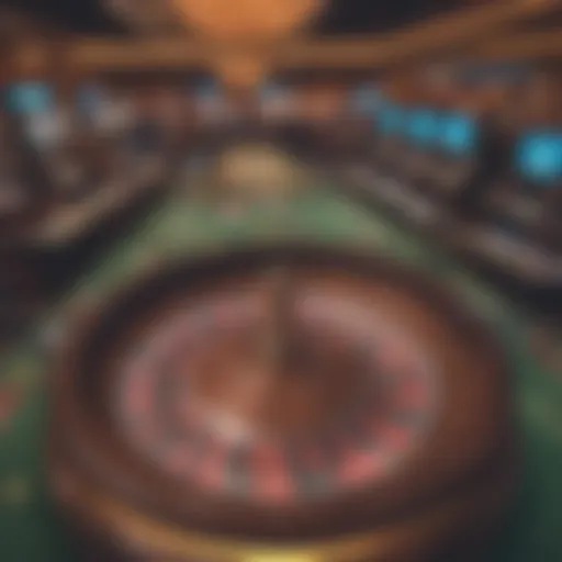 A vibrant online casino interface showcasing RTG games