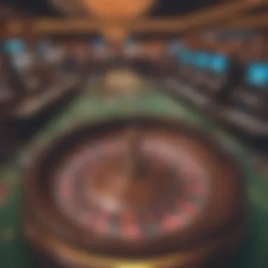 Exploring the Exciting Interface of RTG Casinos A vibrant online casino interface showcasing RTG games