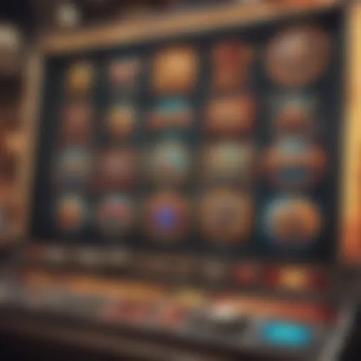 Screenshot of Slots LV interface showcasing game selection