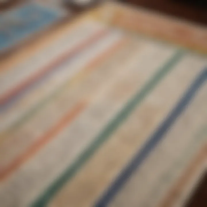 A close-up of a sports betting slip with various wagers placed