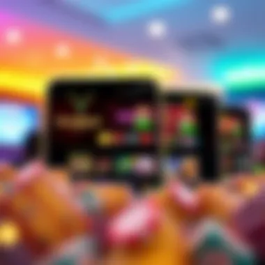 User-Friendly Mobile Interface of Springbok Casino Overview of Springbok Casino mobile interface showcasing user-friendly layout