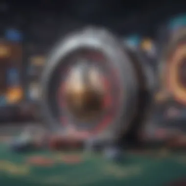 Technological Innovations Powering Stake Casino UK Conceptual image depicting modern technology used in the online gambling platform