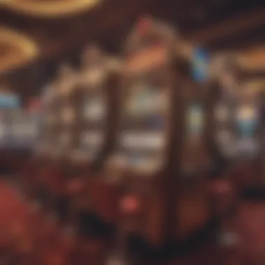 Variety of Casino Machines Illustration of various types of casino machines with distinct features
