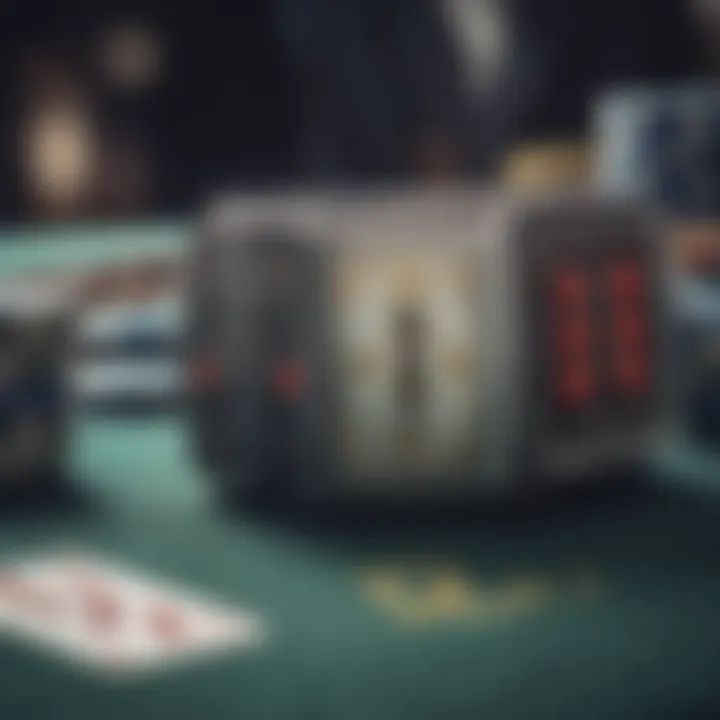A digital interface showcasing various blackjack strategies.