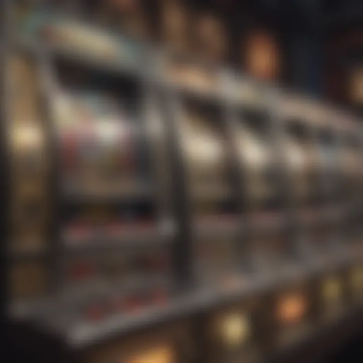 Intricate design of a dollar slot machine
