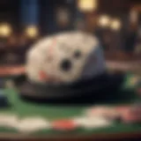 Conceptual representation of hat trick bets in gambling