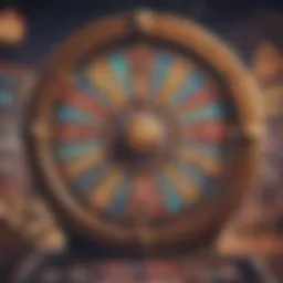 Gameplay interface of Wheel of Fortune slot machine