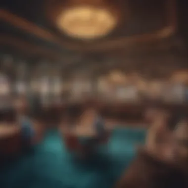 Guests enjoying various amenities at Water View Casino