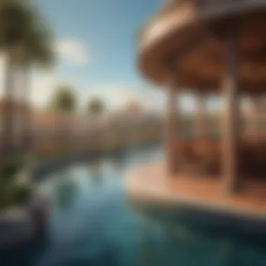 Scenic Outdoor Area of Water View Casino Scenic outdoor area of Water View Casino highlighting the surrounding landscape